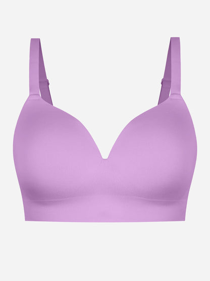 Wireless Push-Up Seamless Comfort Full Coverage Bra
