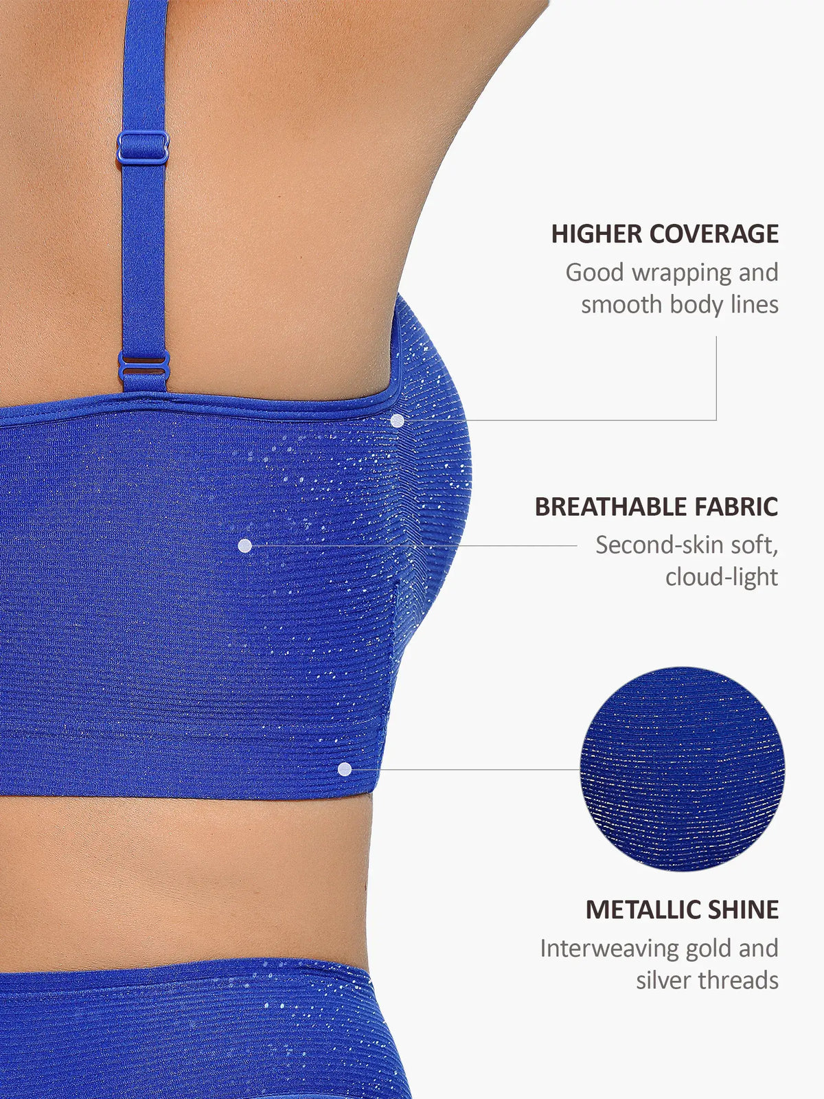 Invisible Shimmer Wireless Comfort Bra & Panty