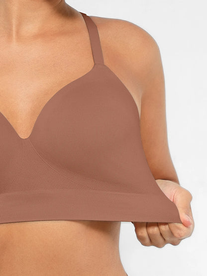 Wireless Push-Up Seamless Comfort Full Coverage Bra