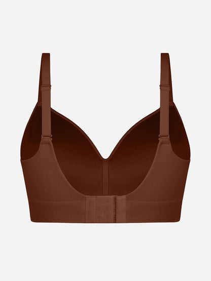 Wireless Push-Up Seamless Comfort Full Coverage Bra