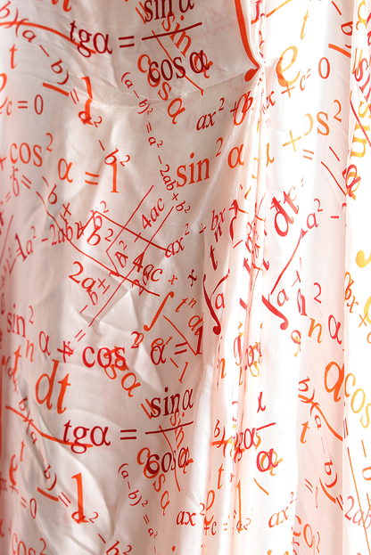 Formula Print Saree