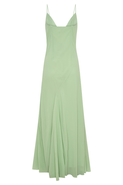 Aurelia Chiffon Maxi Dress - Sage