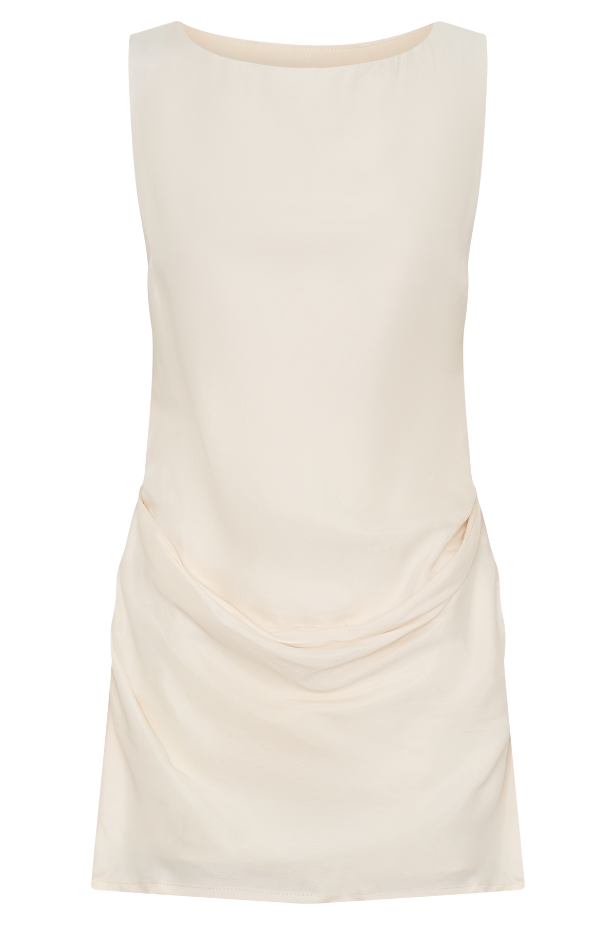 Bexley Draped Mini Dress - Ivory