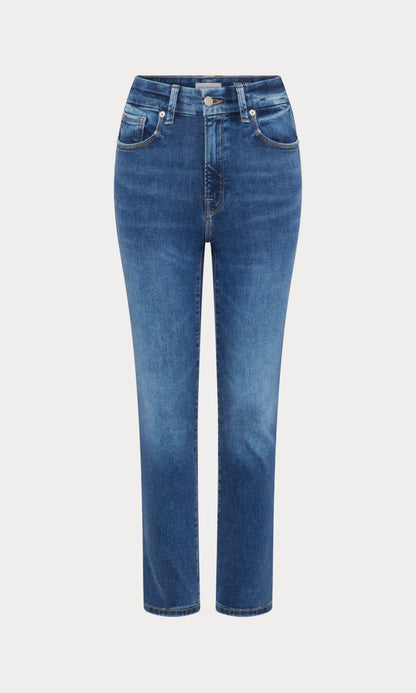 ALWAYS FITS GOOD PETITE STRAIGHT JEANS | INDIGO571