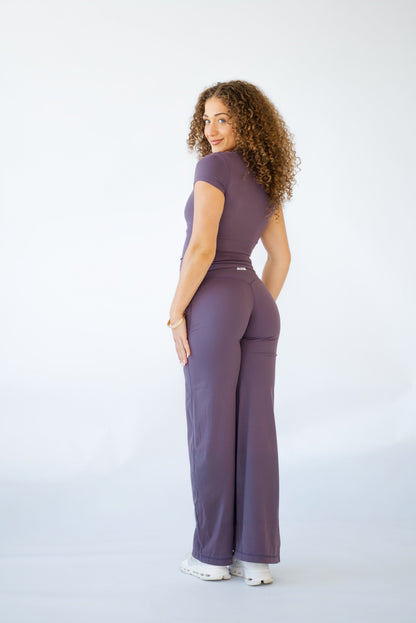 Soft Plum Daily Motion Leggings