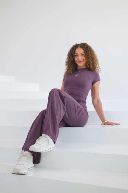 Soft Plum Daily Motion Leggings