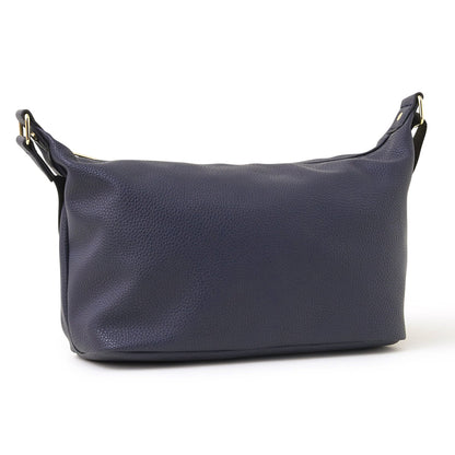 Women's Blue Slouchy Webbing Strap Bag