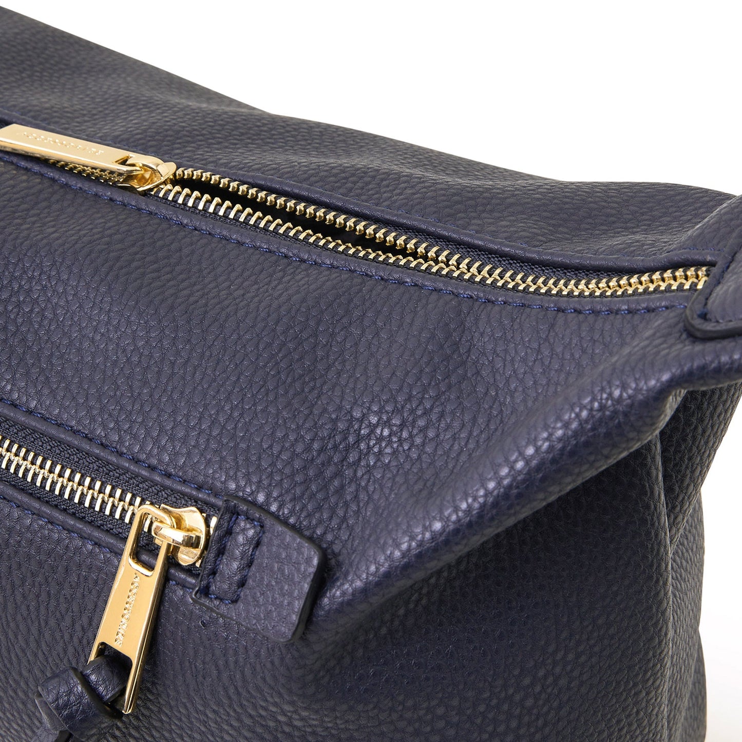 Women's Blue Slouchy Webbing Strap Bag