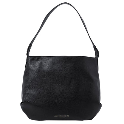 Women's Black Shoulder Bag