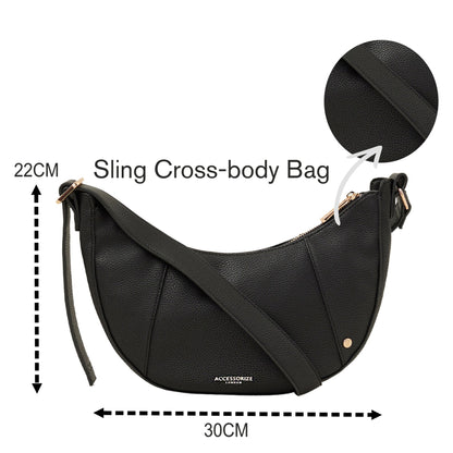 Women's Black Sling Bag