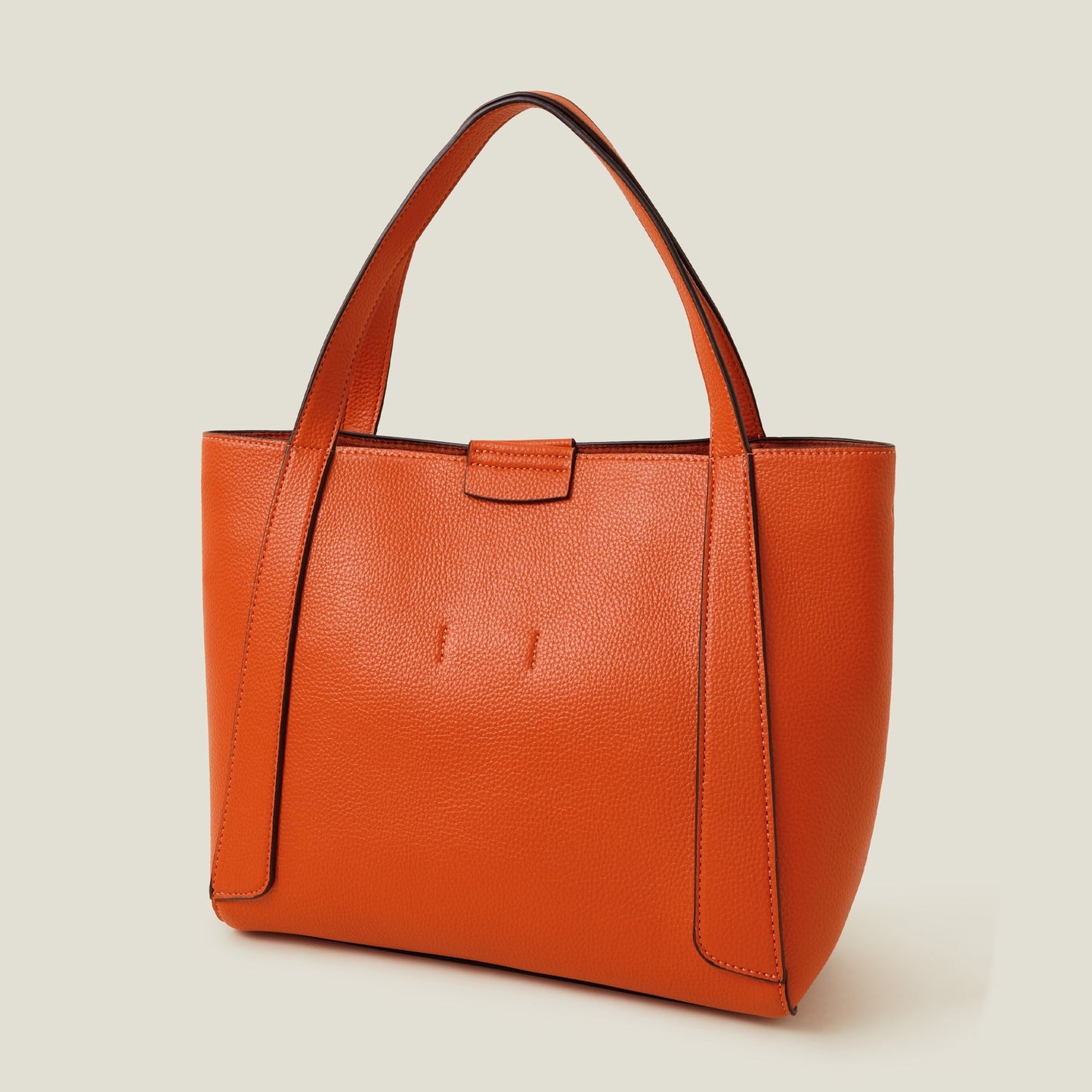Women's Orange Evie Medium Handheld Bag