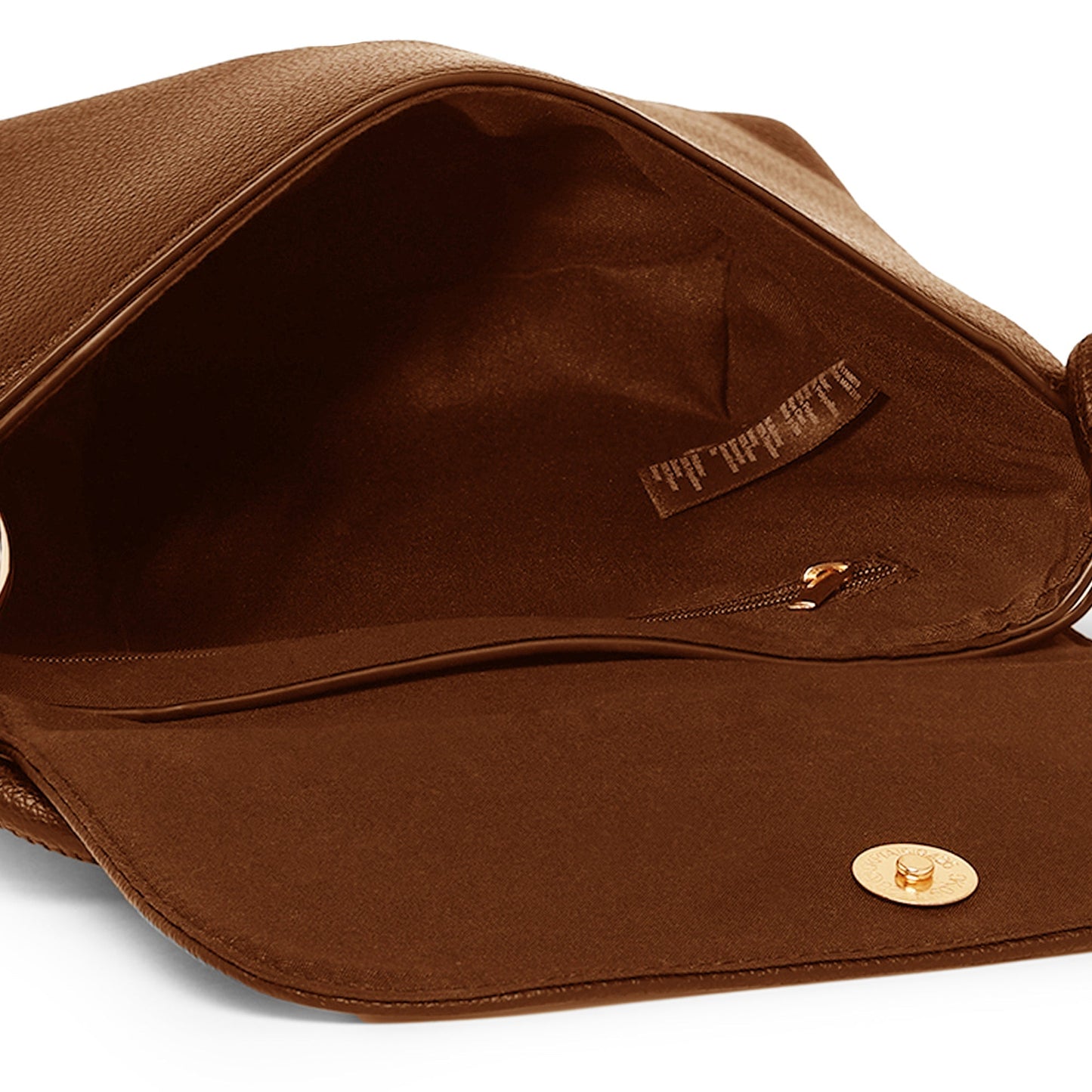 Women's Brown Large Quilted Sling Bag