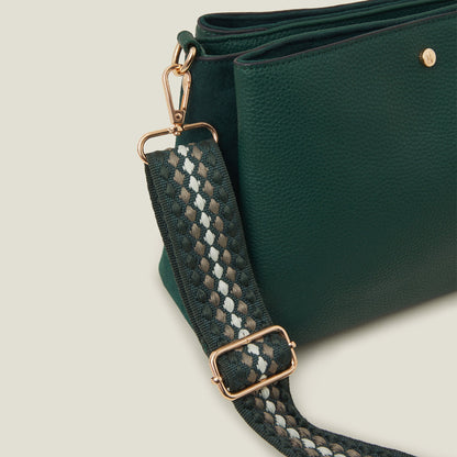 Green Webbing Strap Sling Bag