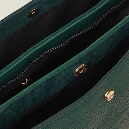 Green Webbing Strap Sling Bag