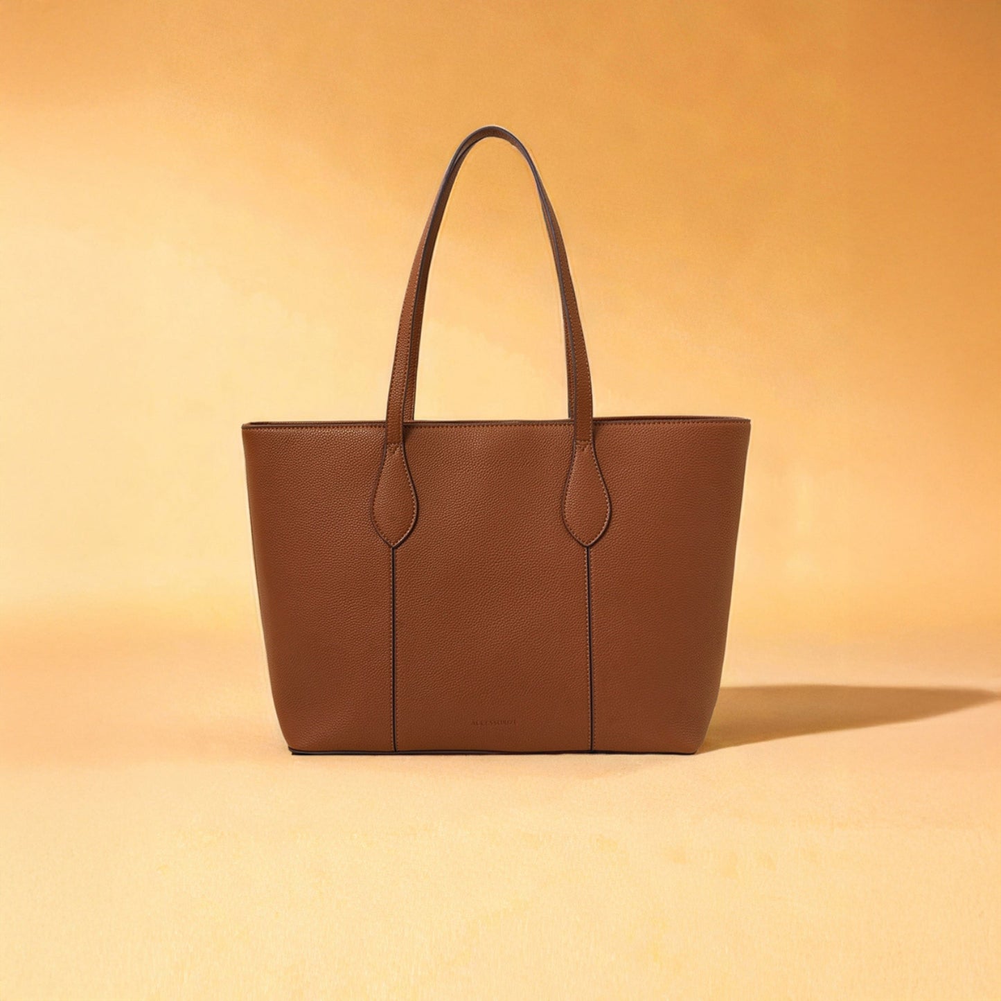 Brown Laptop Tote Bag