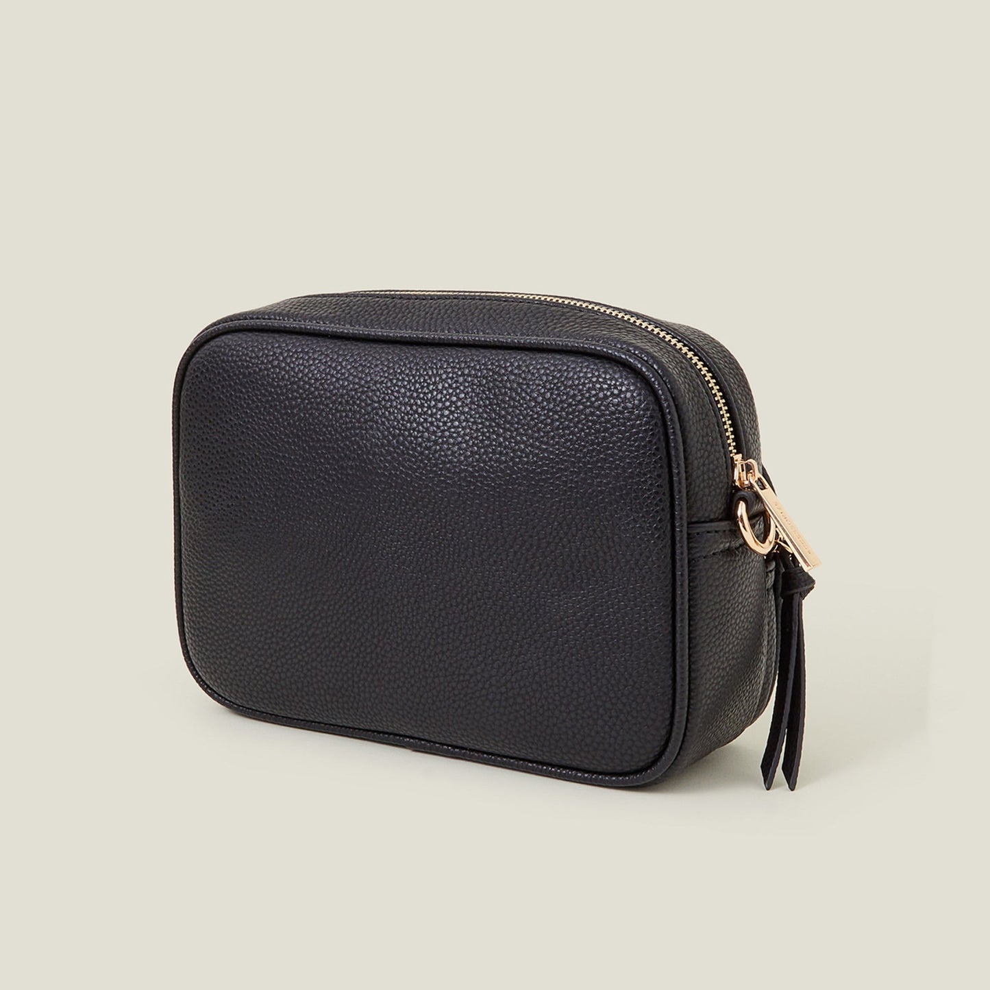 Women's Black Dina Double Zip Camera Bag