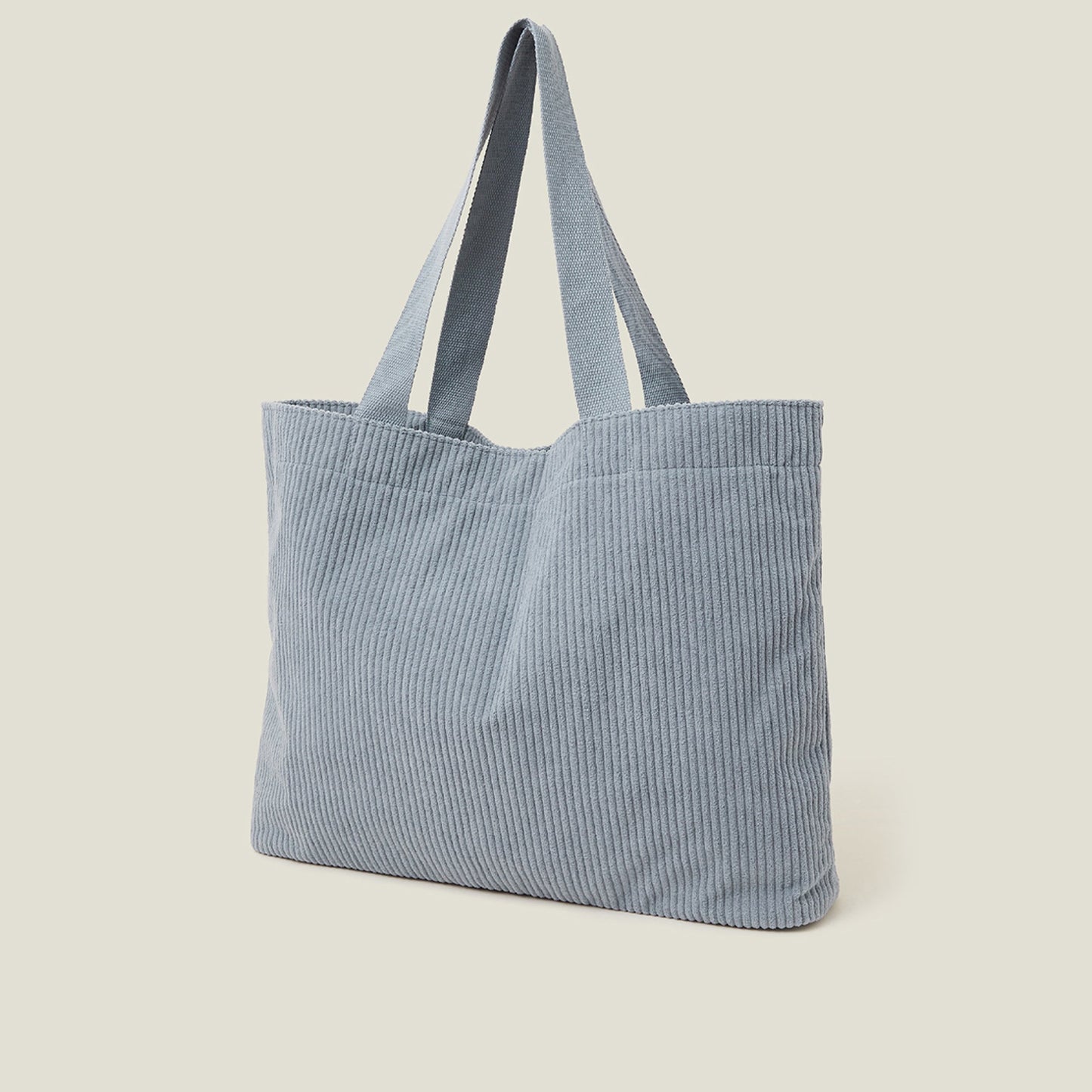 Corduroy Shopper Bag Blue