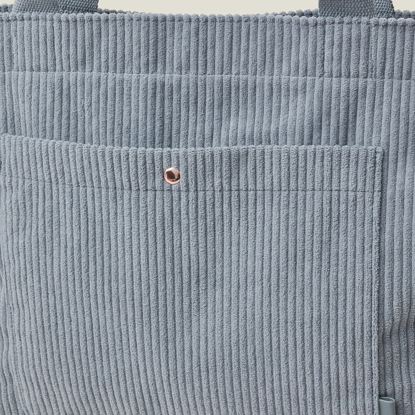 Corduroy Shopper Bag Blue