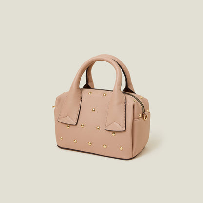 Pink Mini Stud Handbag