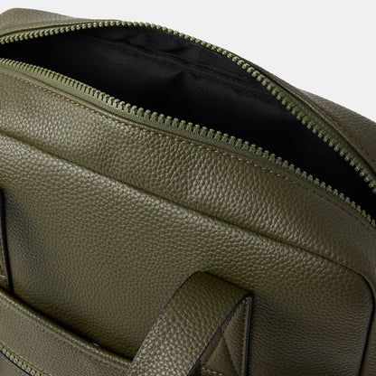Green Backpack Top Handle Fits a 12x8 in laptop