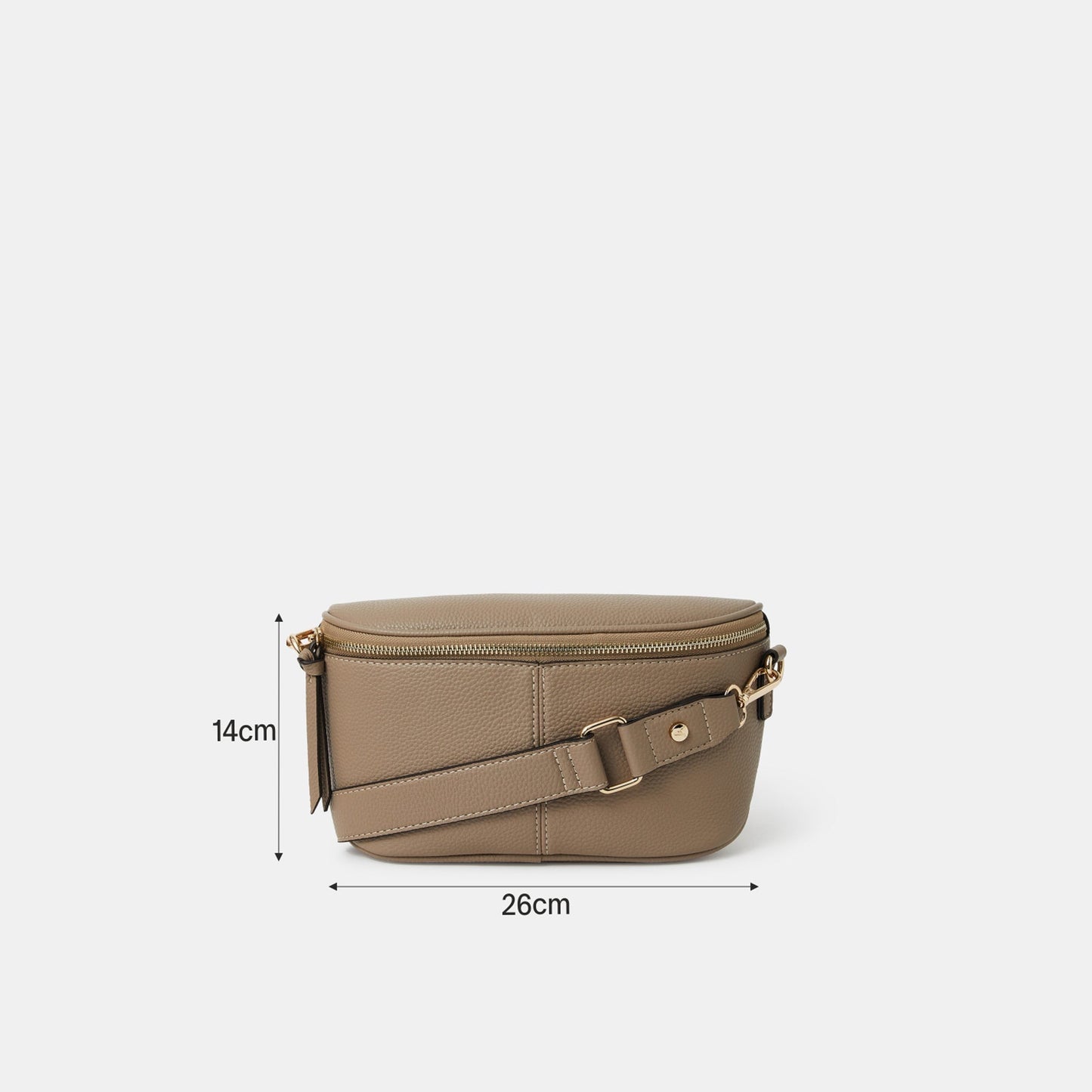 Cream Sling Bumbag
