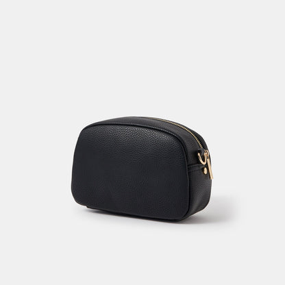 Black Webbing Strap Small Sling Bag