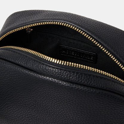 Black Webbing Strap Small Sling Bag