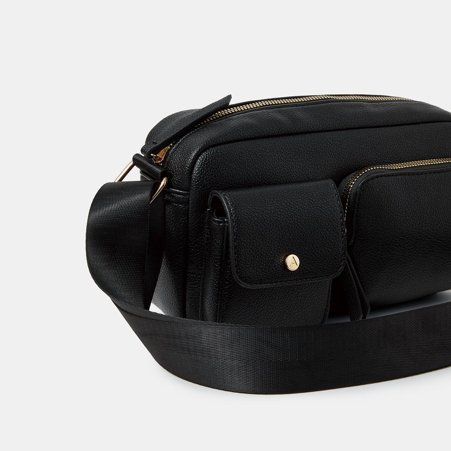 Black Utility Sling Bag
