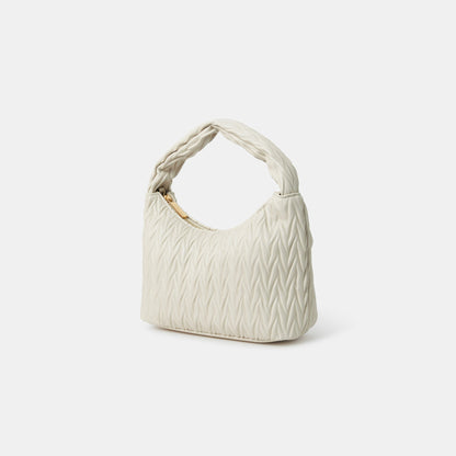 Cream Quilted Handheld
