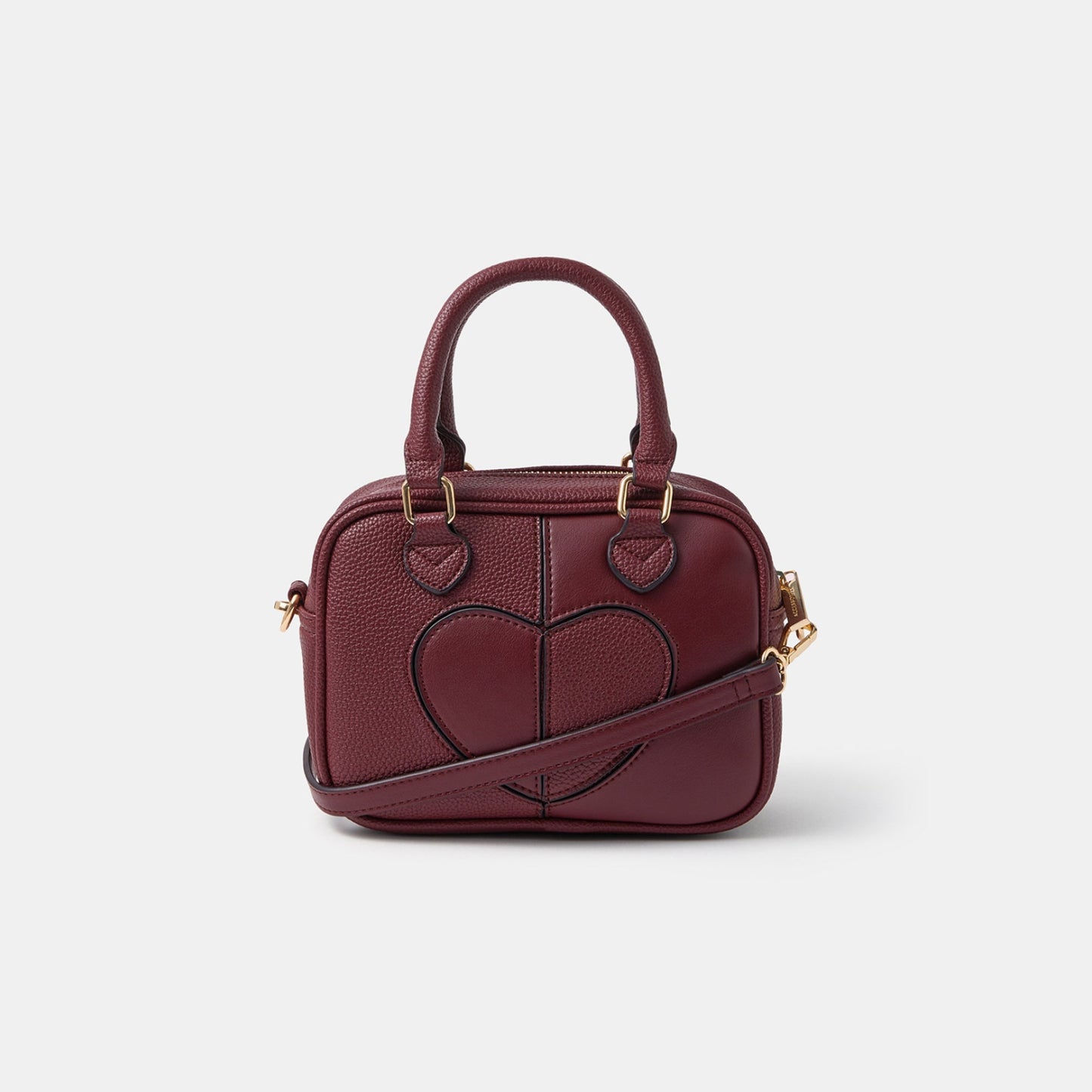 Maroon Heart Patch Handheld Sling