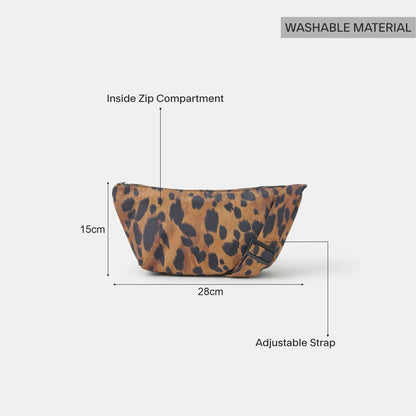 Animal Print Sling Sling Bag