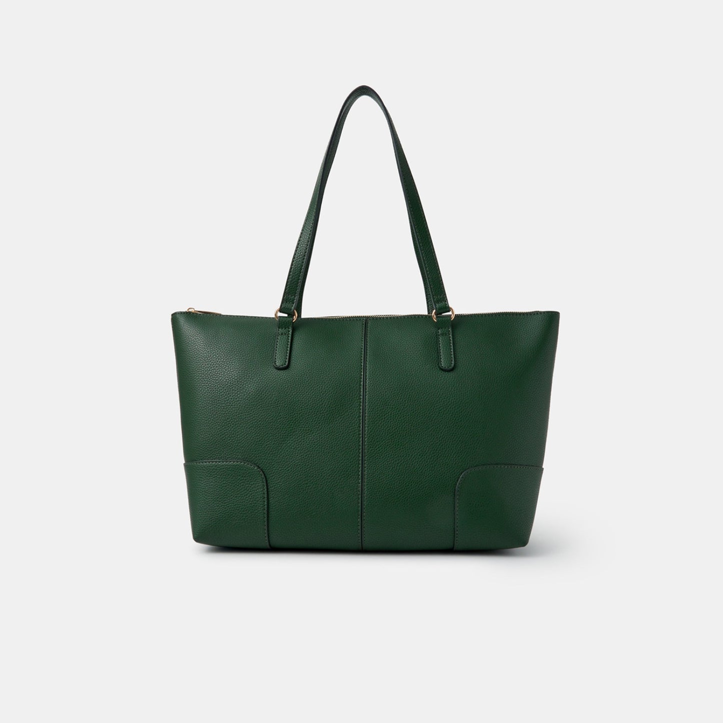 Green Plain Tote Bag Green
