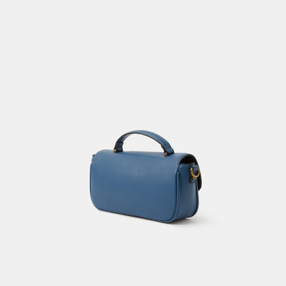 Blue Snaffle Sling Bag