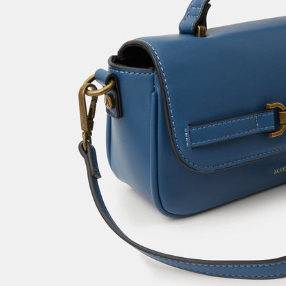 Blue Snaffle Sling Bag