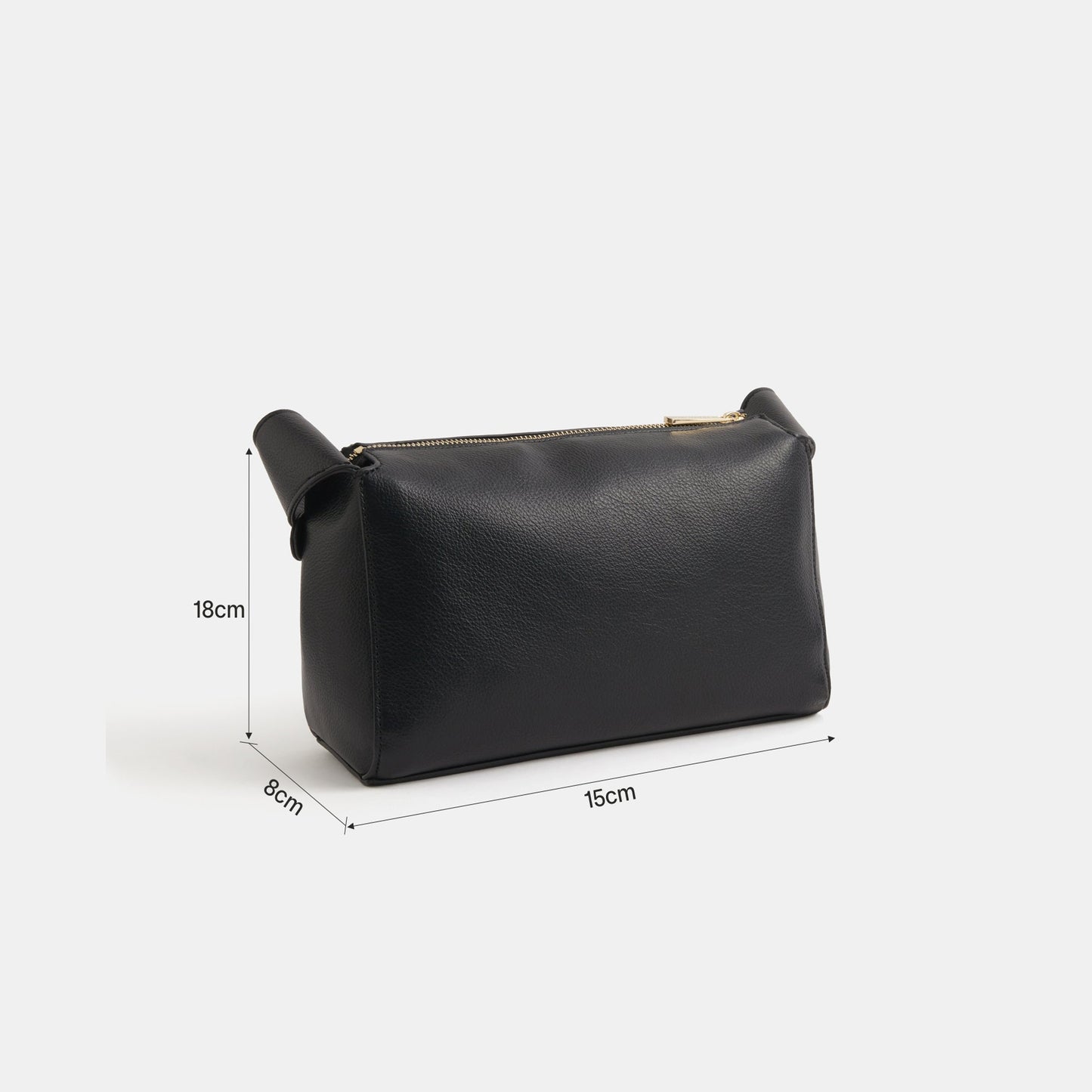 Black Green Plain Sling Bag
