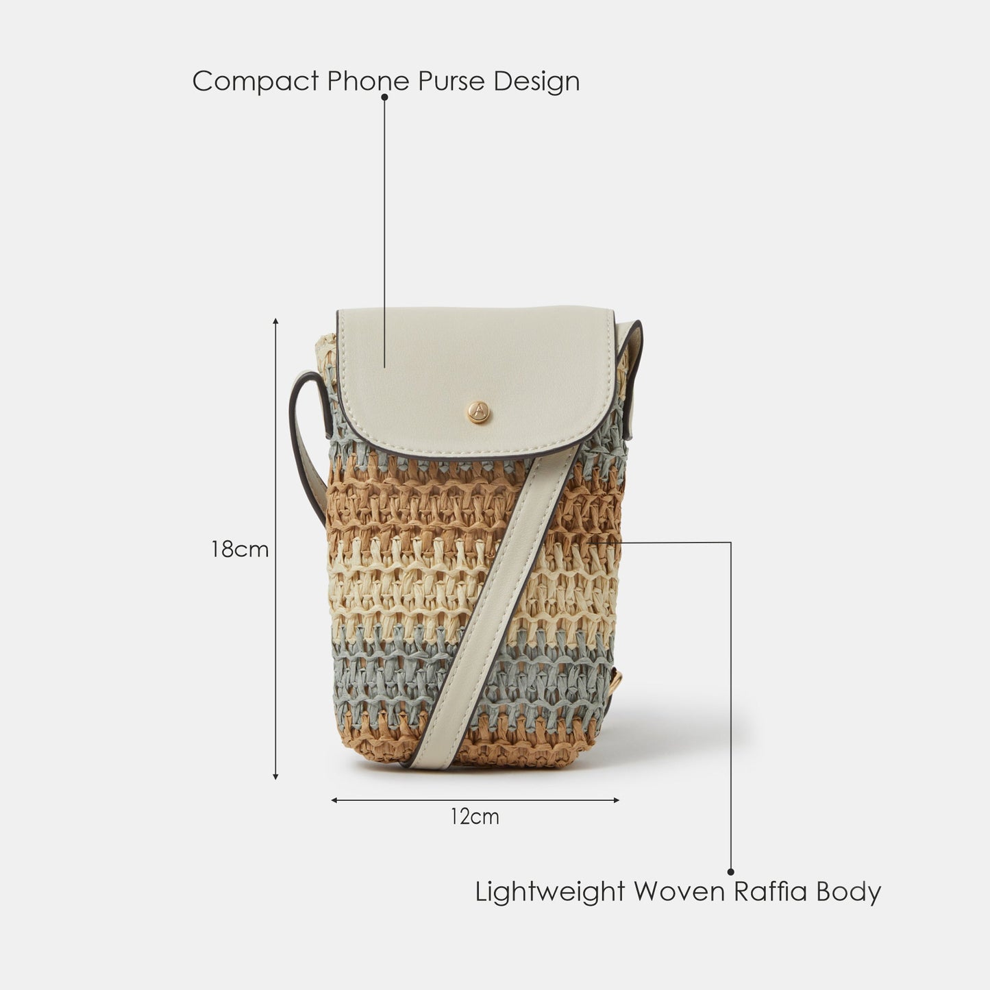 Raffia Phone Bag