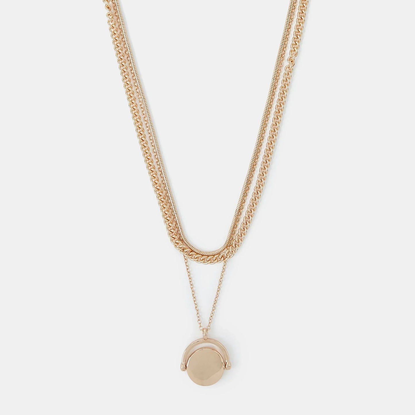 Spinner Pendant Necklaces Pack of 3