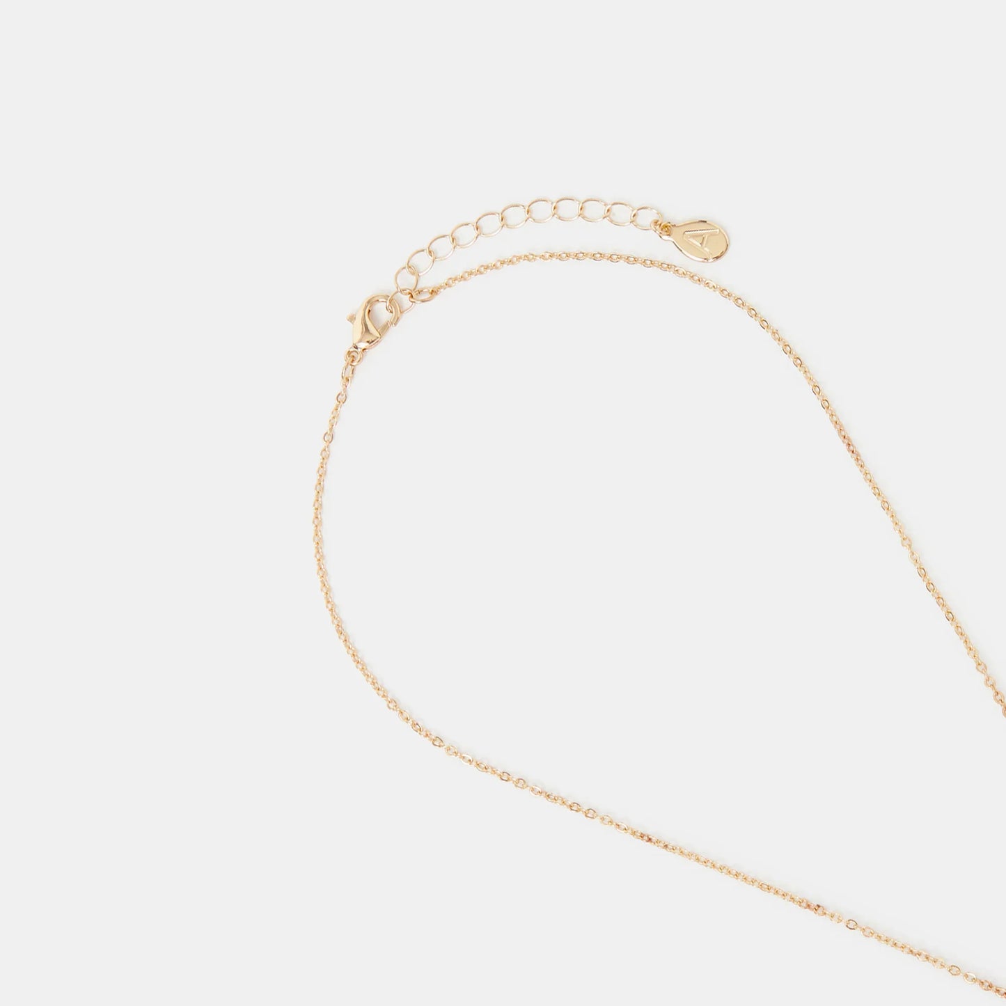 DiamantÃ© Clover Pendant Necklace