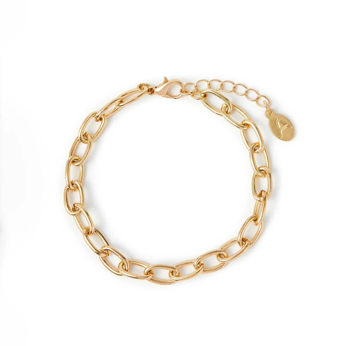 Link Chain Bracelet Gold
