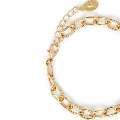 Link Chain Bracelet Gold