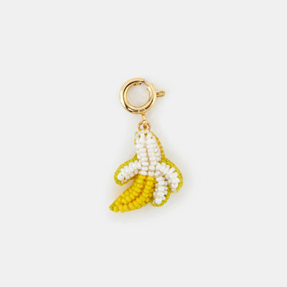 Beaded Banana Jewellery Charm