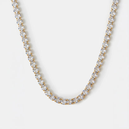 Waterproof Stainless Steel Tennis Necklace