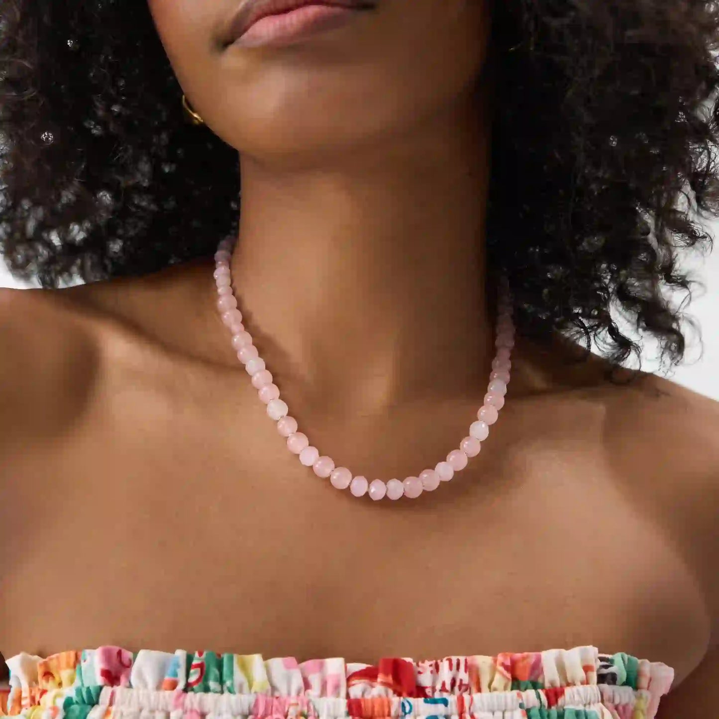 Pink Beaded Necklace