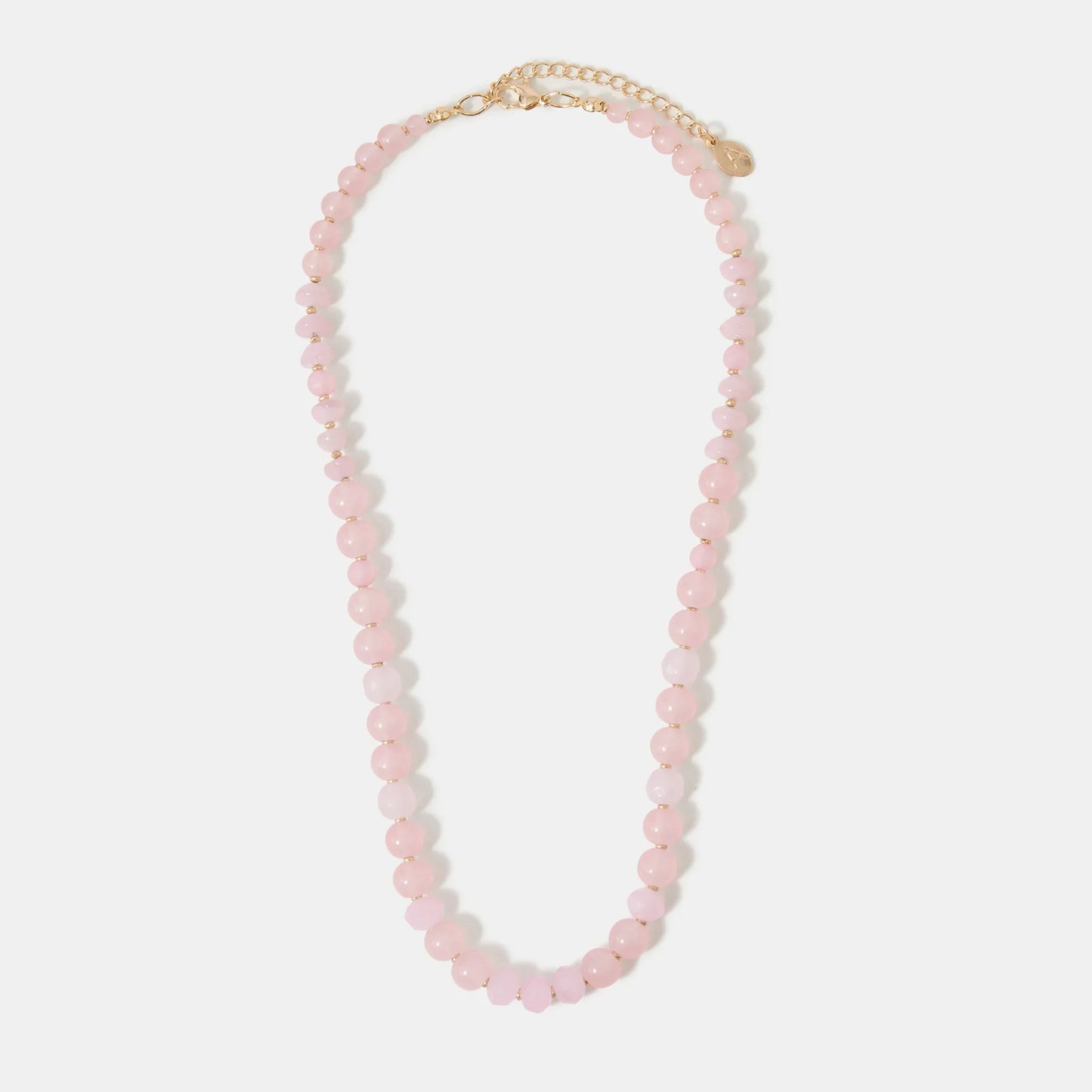 Pink Beaded Necklace
