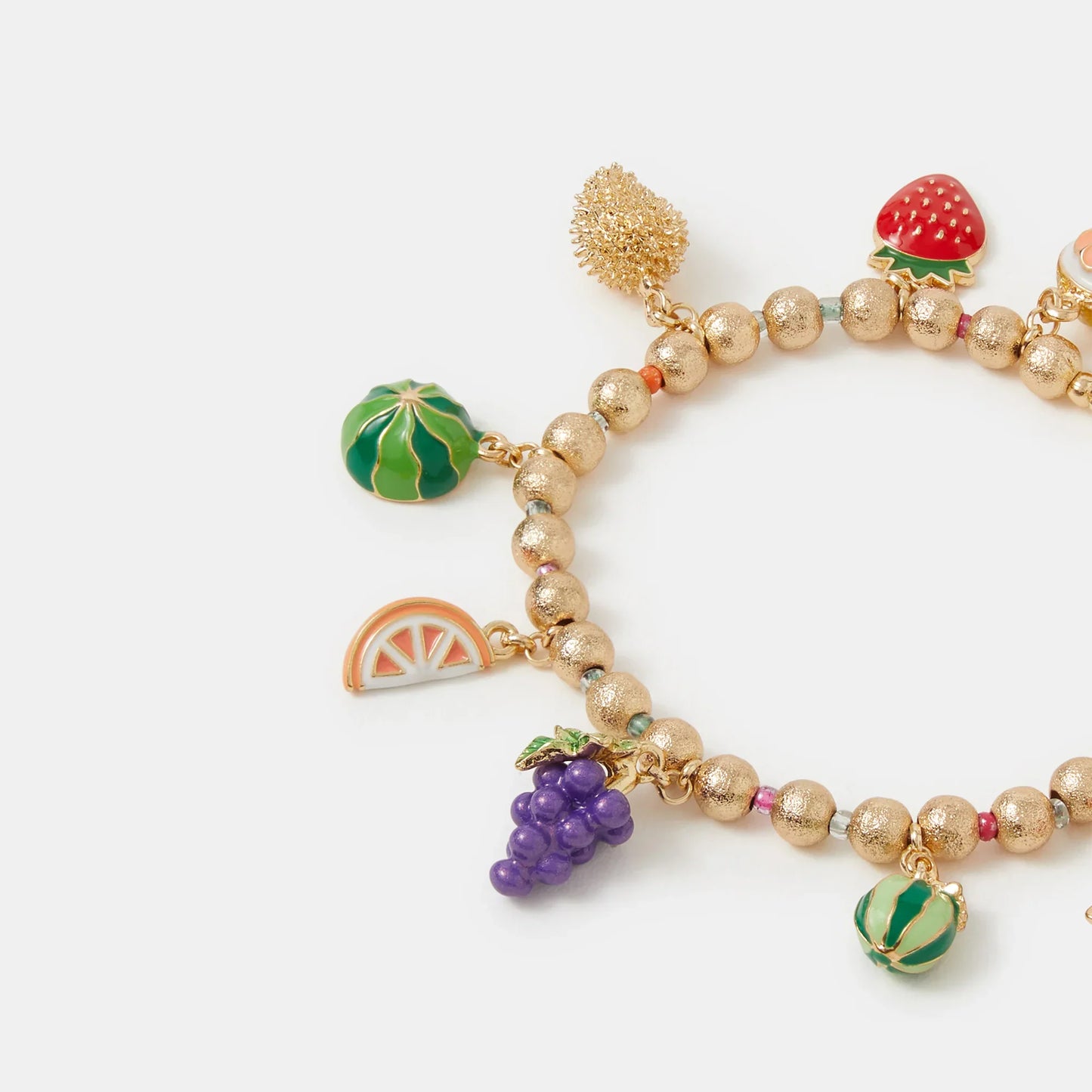 Fruit Salad Charm Bracelet