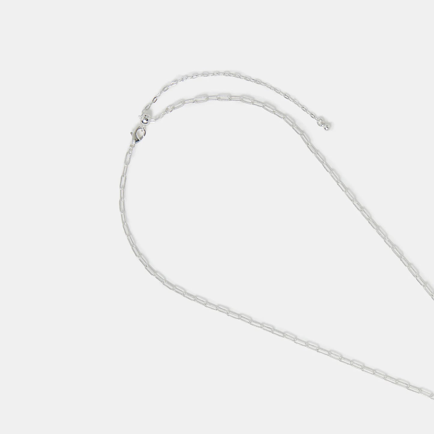 Sterling Silver-Plated Evil Eye Mother of Pearl Pendant Necklace