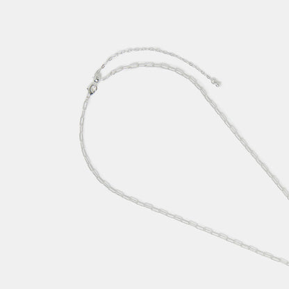 Sterling Silver-Plated Evil Eye Mother of Pearl Pendant Necklace