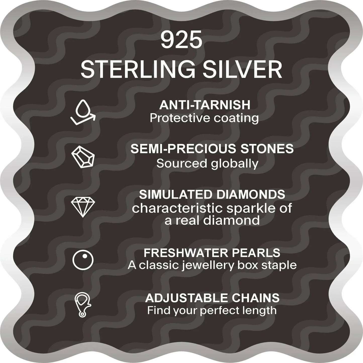Sterling Silver-Plated Evil Eye Mother of Pearl Pendant Necklace
