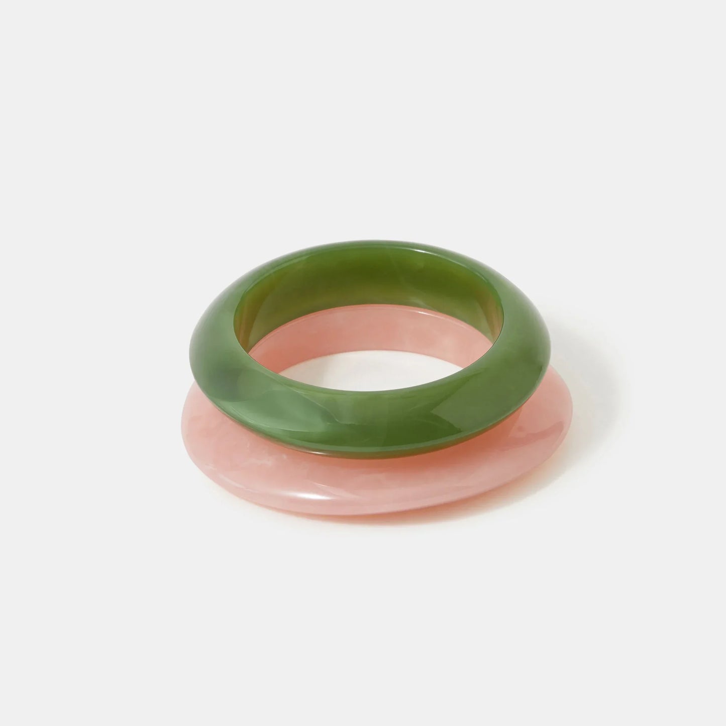 Resin Bangles Multi Pack of 2