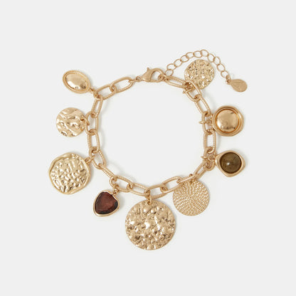 Coin Charm Bracelet